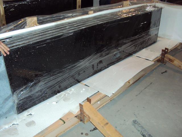 Black galaxy granite