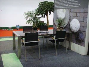 Rozsdamentes acél 304 DiningTable keret, kanapé asztalszekrény